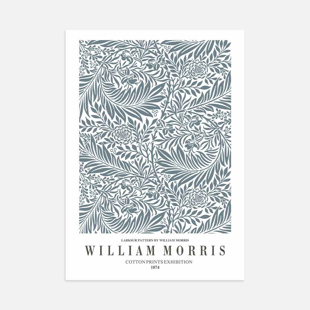 Póster – Larkspur Gris